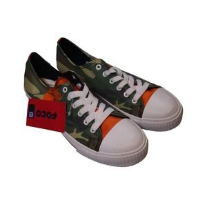 FOCO Women's Camouflage Orange Paw Clemson Lace Up Athletic Shoes US Size 10
